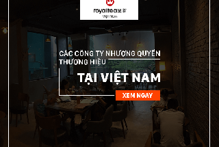 Các công ty nhượng quyền thương hiệu ở Việt Nam